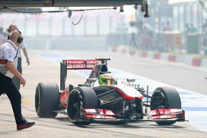 Checo es décimo en la P1 del GP de Abu Dhabi