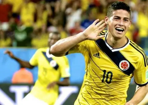 James en un partido en Brasil 2014 | AP