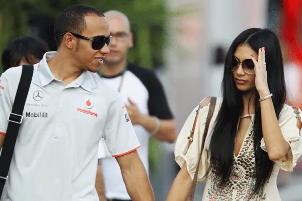 Lewis Hamilton y Nicole Scherzinger: romance en bandera roja