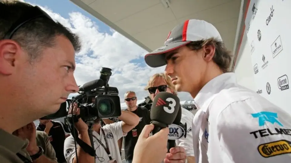 Guti busca terminar por delante de Hulkenberg en un GP