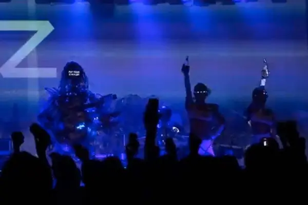 'Z-Machines', la banda de robots que debutó en Tokio