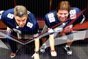 Herrera se viste como jugador de los Cowboys