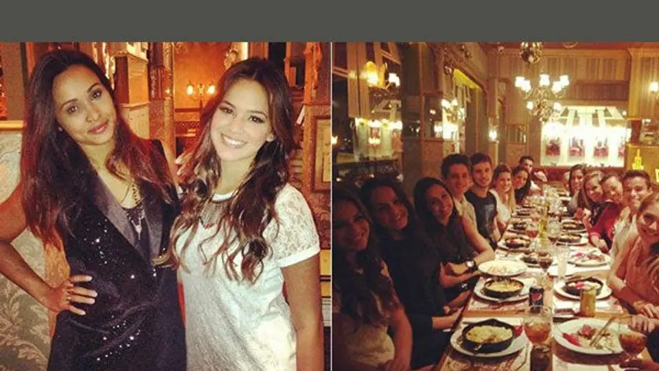 Novia de Neymar celebra su cumpleaños con la de Dani Alves