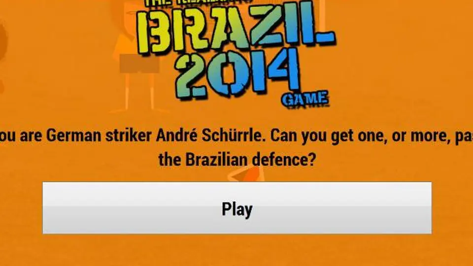 Circula videojuego del Brasil-Alemania