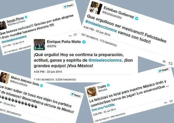 Aplauden triunfo de México en redes sociales