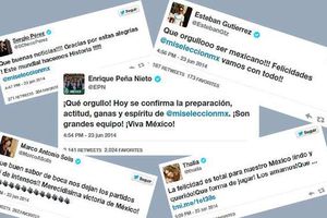 Aplauden triunfo de México en redes sociales