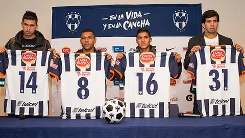 Rayados presenta oficialmente a sus refuerzos