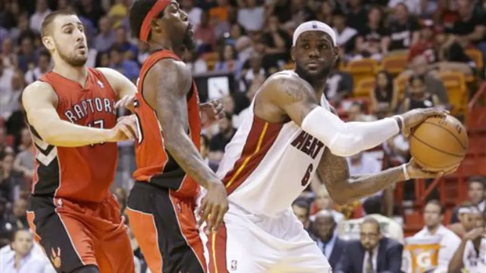 Heat toma la punta en el Este tras derrotar a Raptors