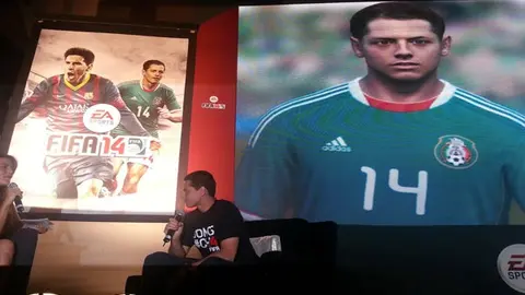 Chicharito, portada del FIFA 2014