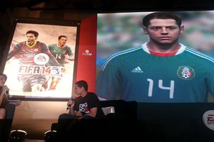 Chicharito, portada del FIFA 2014