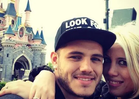 Wanda y Mauro Icardi, amor de cuento de hadas