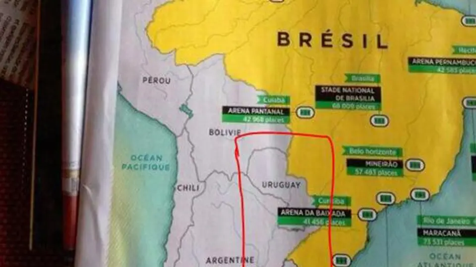 Diego Lugano 'balconea' error geográfico de L'Equipe