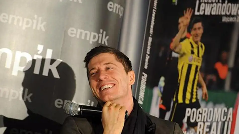 Robert Lewandowski presenta su libro