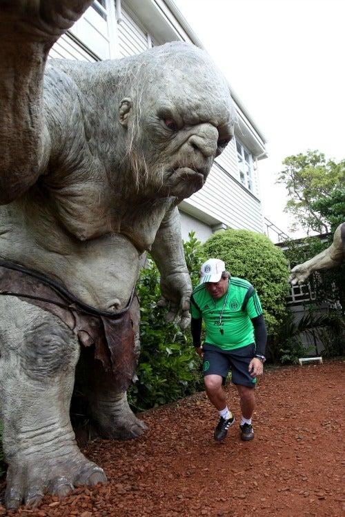 Miguel se divirtió como un niño en el museo | DANIEL GÁMEZ