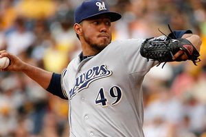 Gallardo triunfa y consigue su mejor cifra de ponches