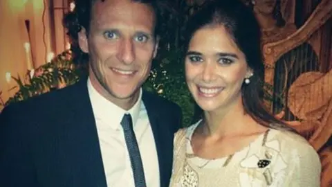 Diego Forlán y Paz Cardoso ya son marido y mujer