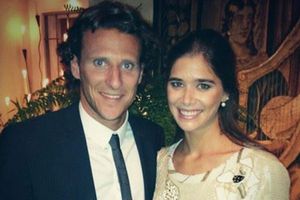 Diego Forlán y Paz Cardoso ya son marido y mujer