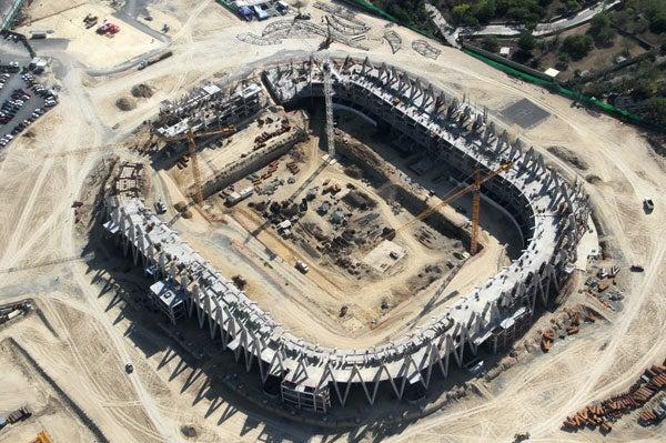 Las estructuras fueron diseñadas para formar varias M's | MEXSPORT
