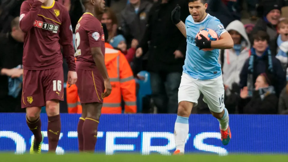 Agüero autografía tatuaje de fan