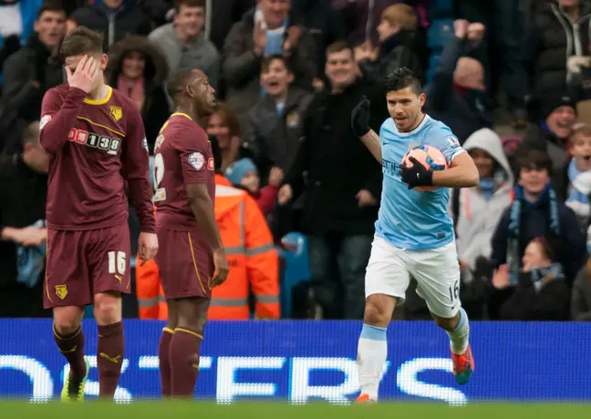 Agüero autografía tatuaje de fan