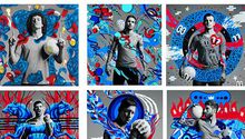 'Arte del futbol', obras urbanas de futbolistas