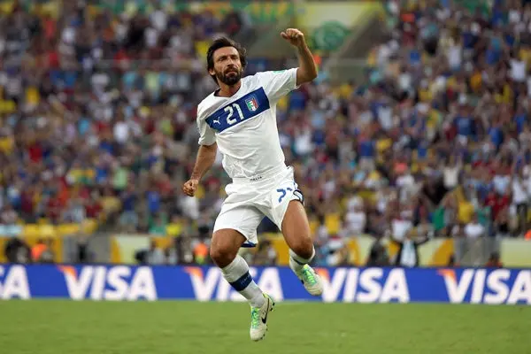 Andrea Pirlo con la Selección italiana | EFE