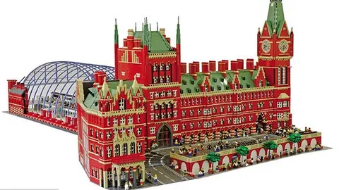 Manual para replicar obras arquitectónicas con bloques de Lego