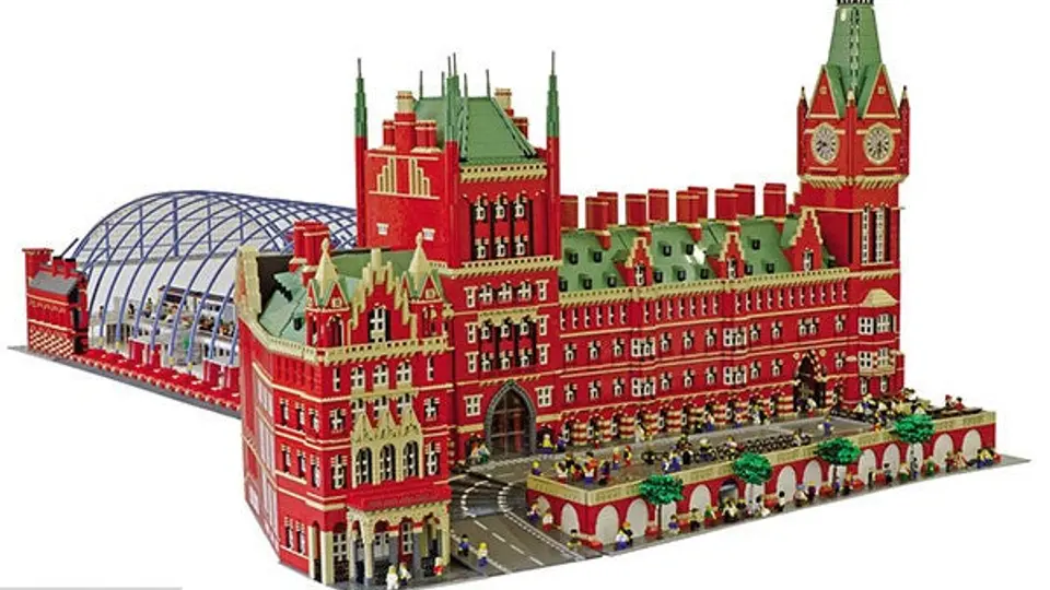 Manual para replicar obras arquitectónicas con bloques de Lego