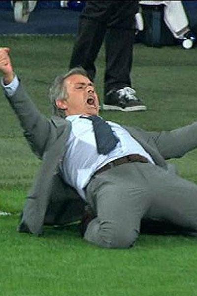 Mourinho mostró su primer deslizamiento en la Liga de Campeones en 2006 | ESPECIAL