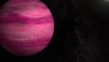 Científicos descubren planeta rosa