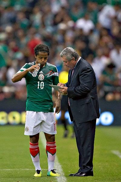 Gio recibe instrucciones de Vucetich | MEXSPORT