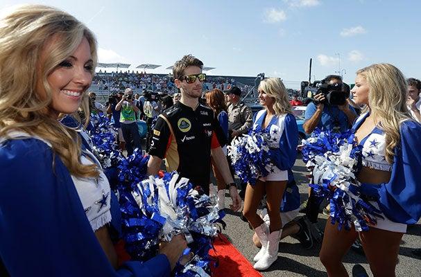 Las chicas más bellas en el GP de EU