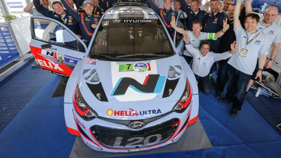Inesperado podio de Hyundai en el Rally México