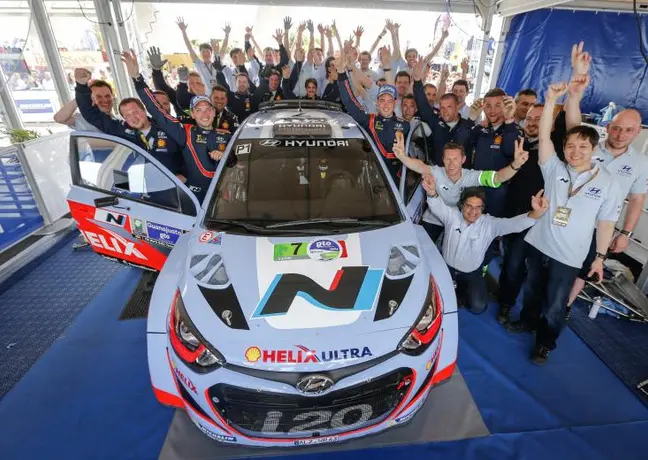 Inesperado podio de Hyundai en el Rally México