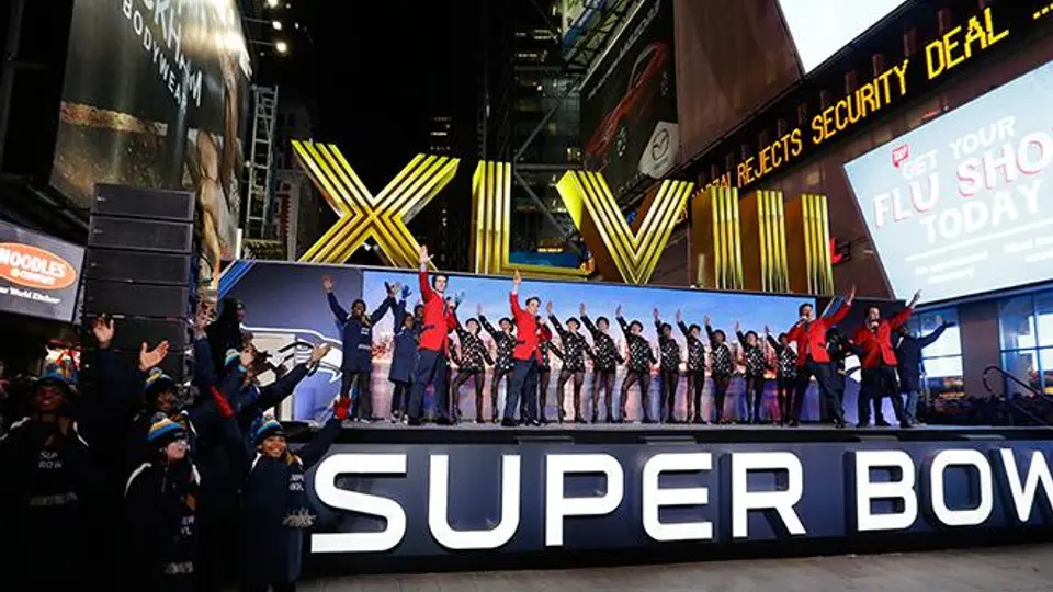 Se inaugura el 'Super Bowl Boulevard'
