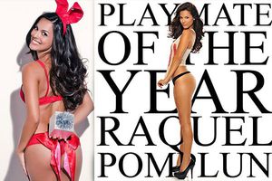 Raquel Pomplum, 'Playmate' 2013 gracias al futbol