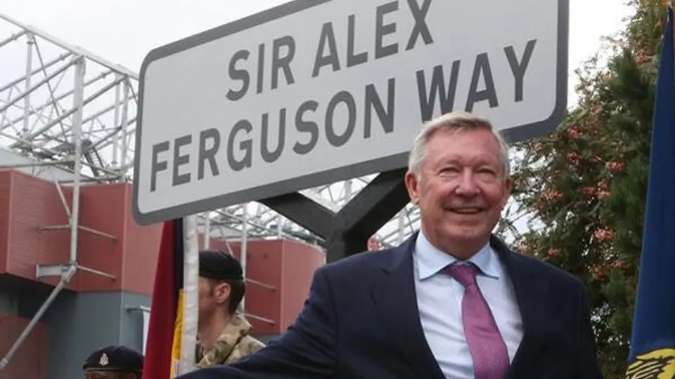 Sir Alex Ferguson ya tiene su propia calle