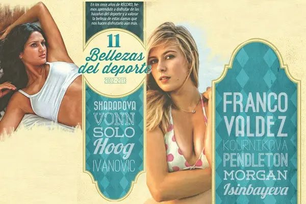 11 bellezas del deporte