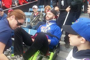 Aficionado de los Bills pierde su trabajo tras caer del estadio
