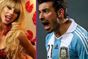 Vicky Xipolitakis, guerra con Lavezzi