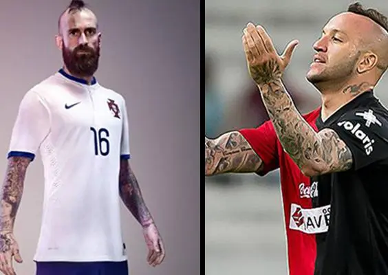 Futbolistas internacionales más tatuados