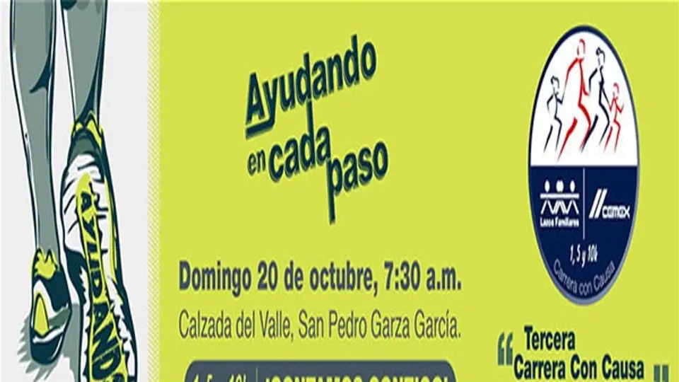 Tercera carrera con causa Cemex: 'Lazos Familiares'