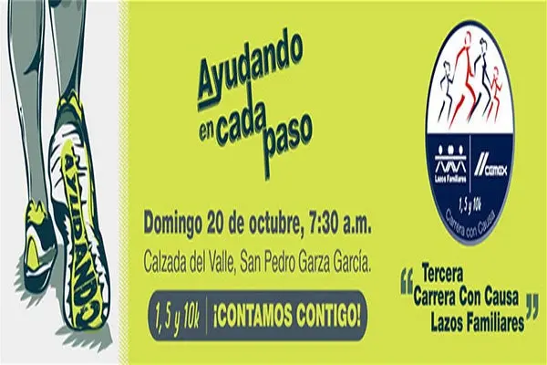 Tercera carrera con causa Cemex: 'Lazos Familiares'