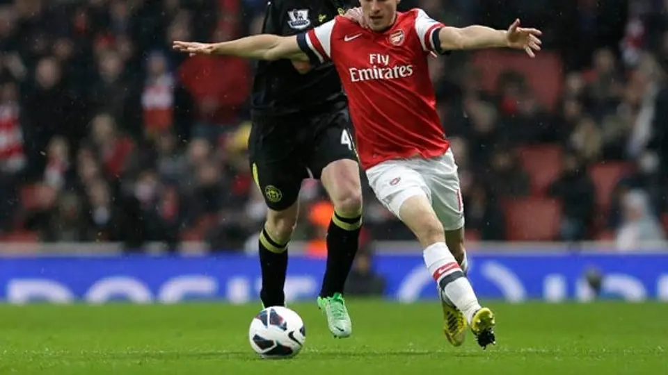 Aaron Ramsey y la 'maldición' de sus goles