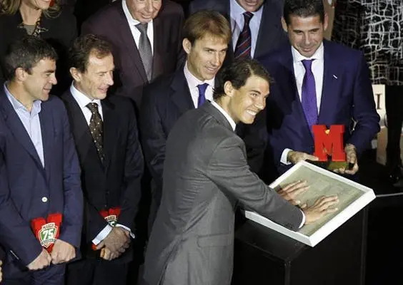 Rafael Nadal 'plasma huella' en el deporte español