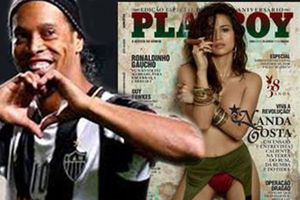 Ronaldinho se confiesa en la revista 'Playboy'