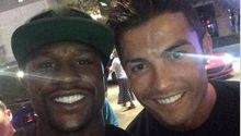 Mayweather y CR7, juntos en Las Vegas