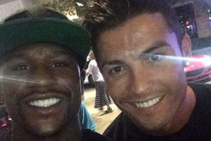 Mayweather y CR7, juntos en Las Vegas