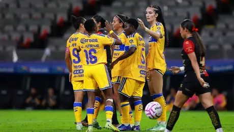 Tigres Femenil arrolla al Atlas con una contundente goleada de 7-0