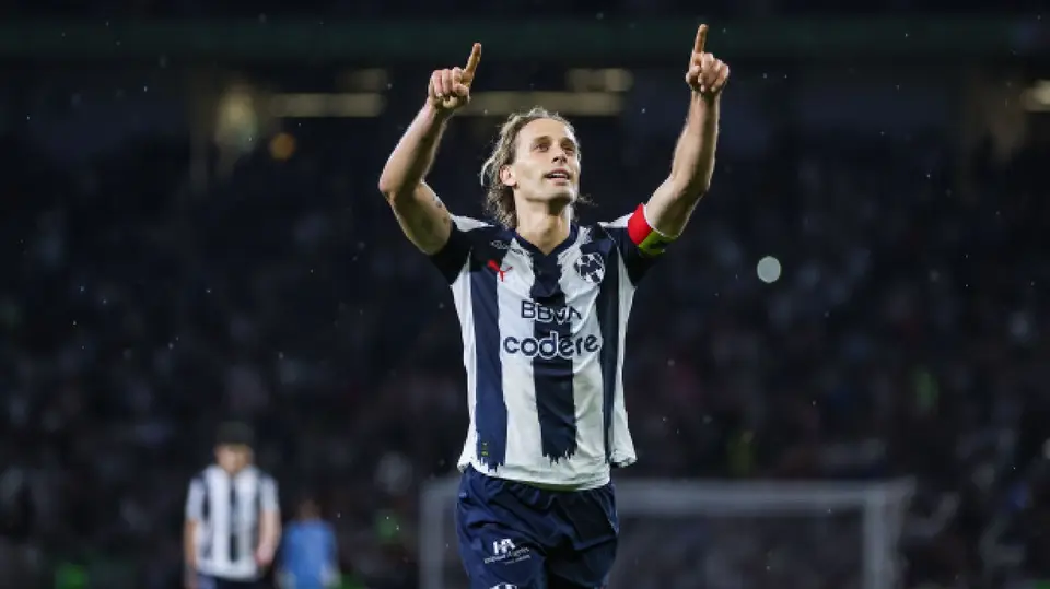 Sergio Canales celebrando gol con Monterrey |IMAGO7